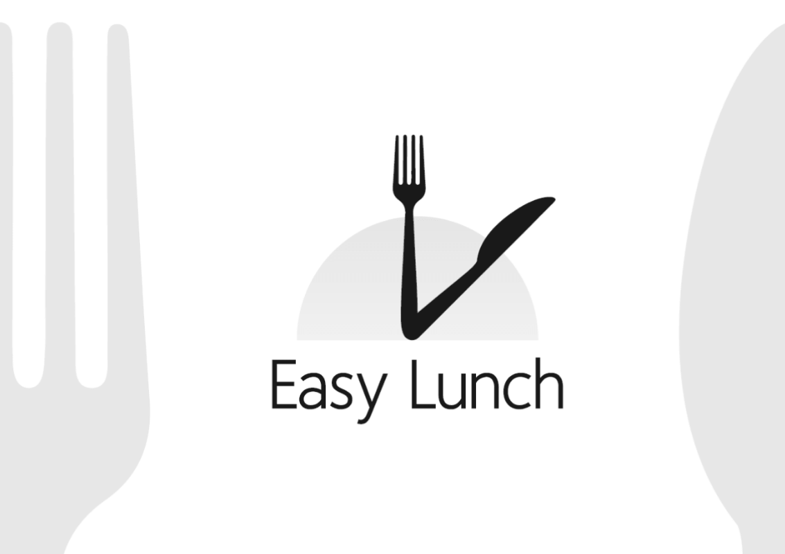 Easy Lunch logo proposition par Tatiana Rey