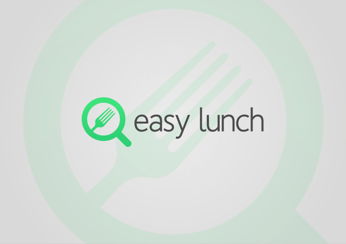 Easy Lunch logo proposition par Tatiana Rey
