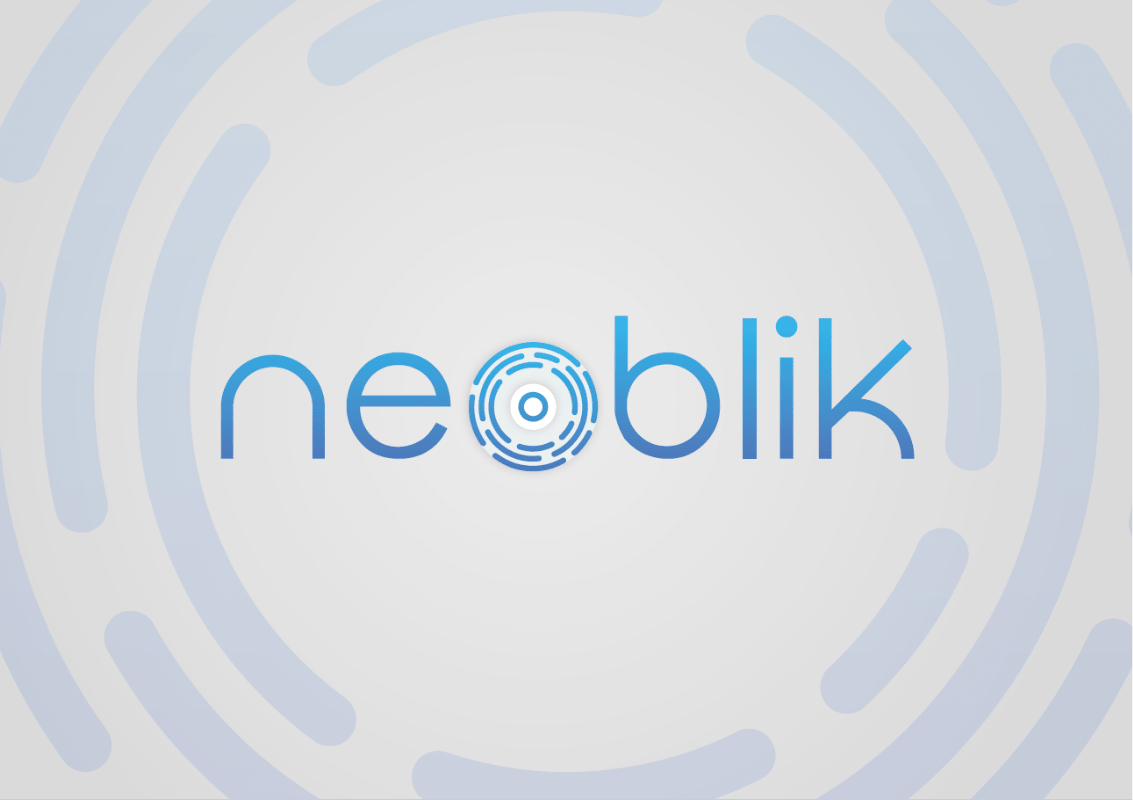 Logo Neoblik proposition, identité visuelle Tatiana Rey