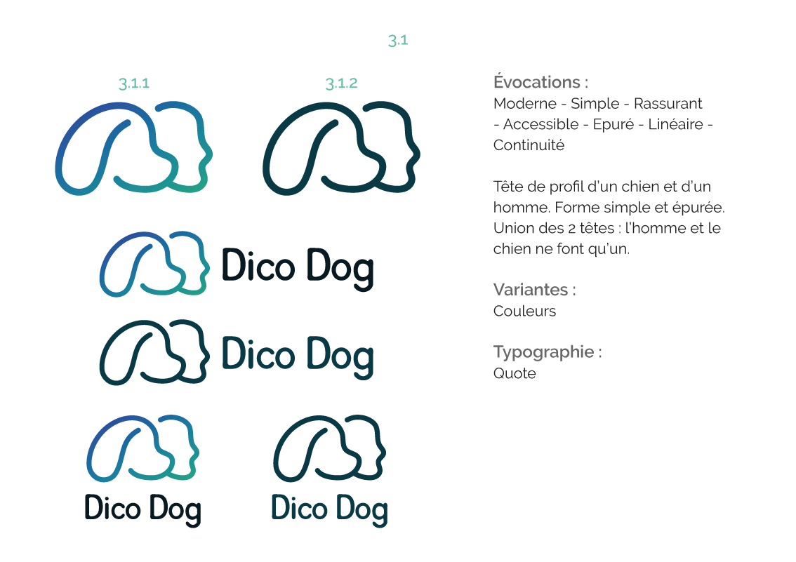 Dico Dog proposition logo 